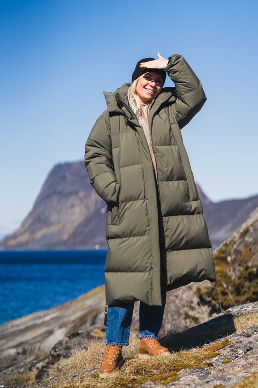 Stranda Down Coat Grape Leaf 